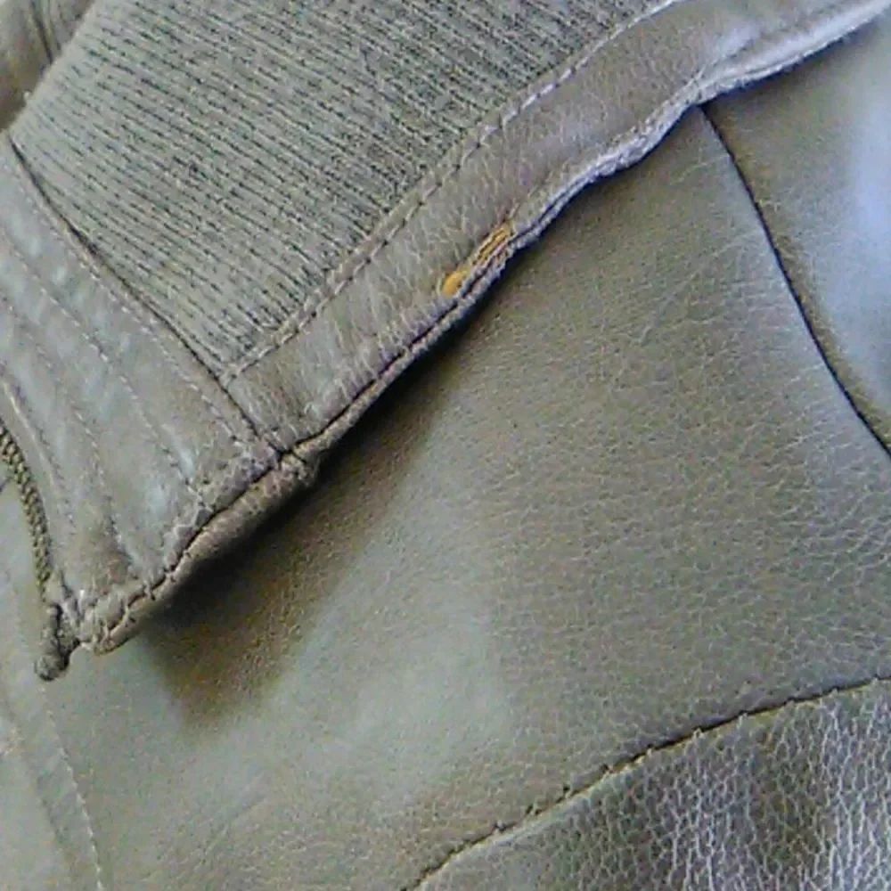 Miss London Faux Leather Bomber Jacket - Picture 5 of 13
